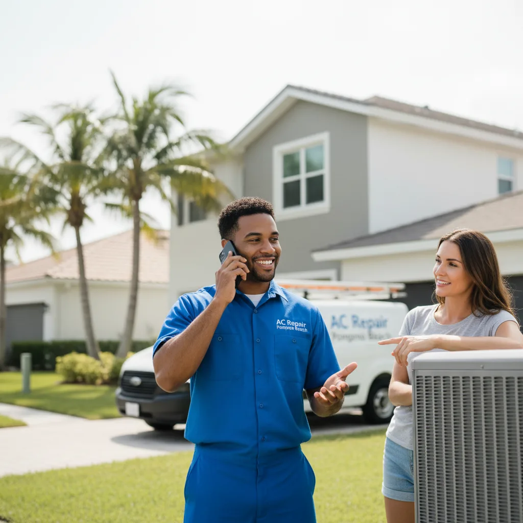 AC Repair Pompano Beach customer support in Holliston